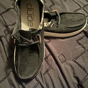 Hey Dude women's  Black Casual Shoes